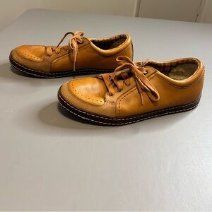 UGG Ultra Mercer Oxford Brown Leather Casual shoes mens size 9